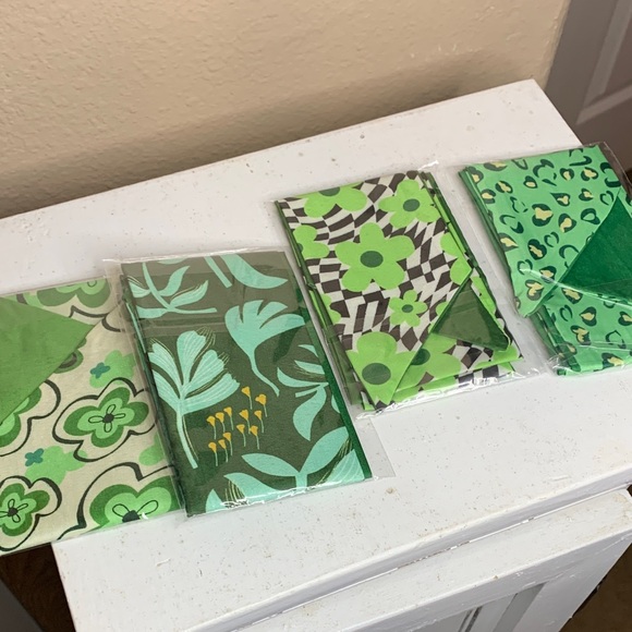 GREEN St. Patrick’s Day Twilly Set Accessories for Purses Bags Jewelry Hair - Picture 3 of 5